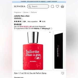 Juliette Has A Gun “MMMM” Fragrance